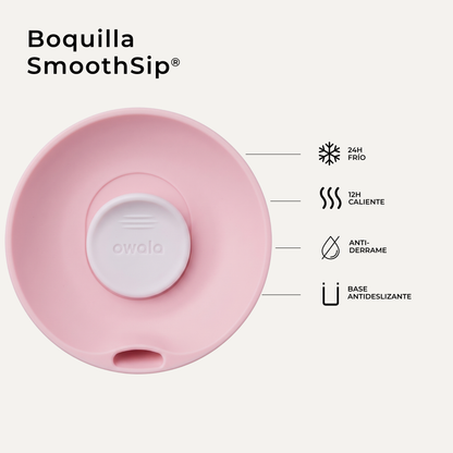 Owala | Tumbler Térmico de Acero Inoxidable con Tecnología SmoothSip™