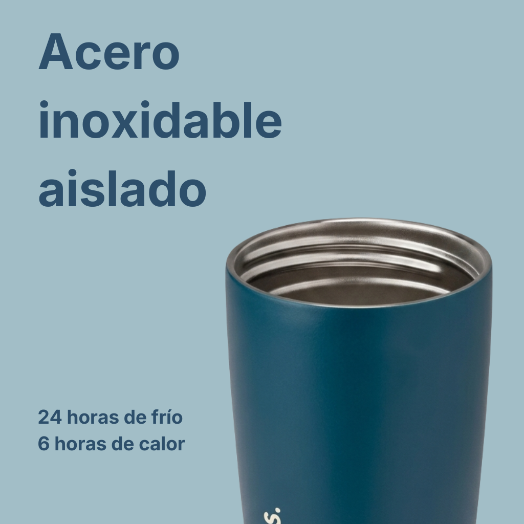 Sorbitos | Tumbler Térmico de Acero Inoxidable con Tecnología SmoothSip™
