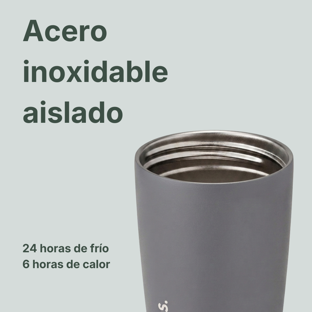Sorbitos | Tumbler Térmico de Acero Inoxidable con Tecnología SmoothSip™