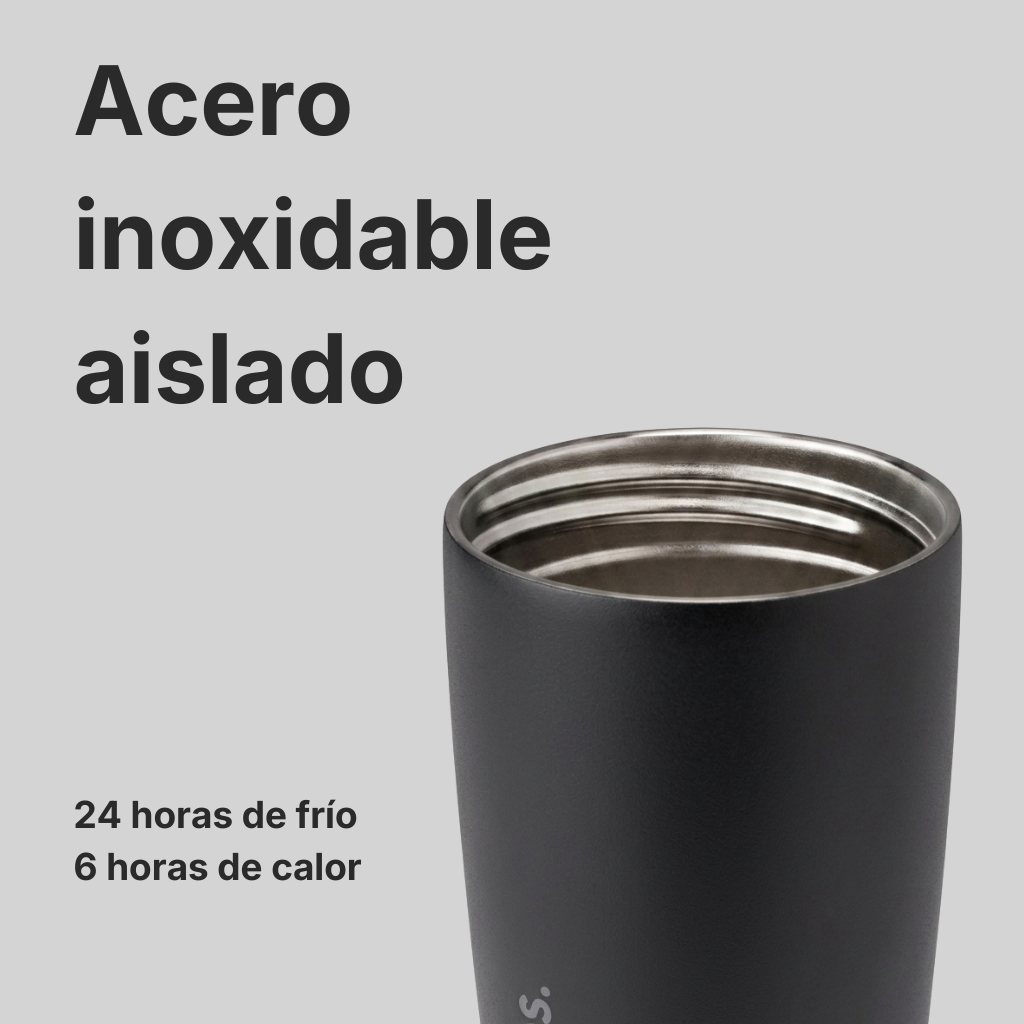 Sorbitos | Tumbler Térmico de Acero Inoxidable con Tecnología SmoothSip™