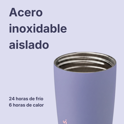 Sorbitos | Tumbler Térmico de Acero Inoxidable con Tecnología SmoothSip™