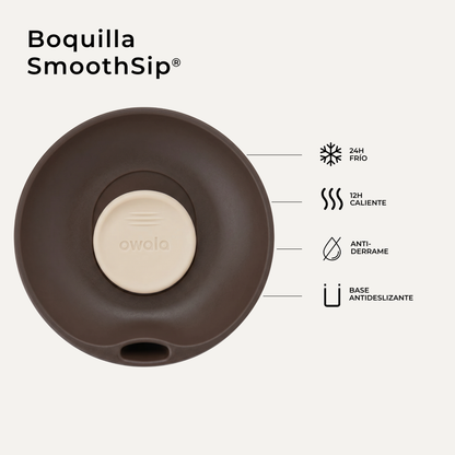 Owala | Tumbler Térmico de Acero Inoxidable con Tecnología SmoothSip™