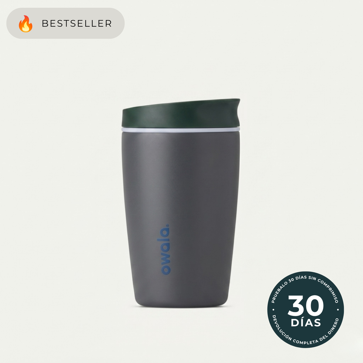 Owala | Tumbler Térmico de Acero Inoxidable con Tecnología SmoothSip™