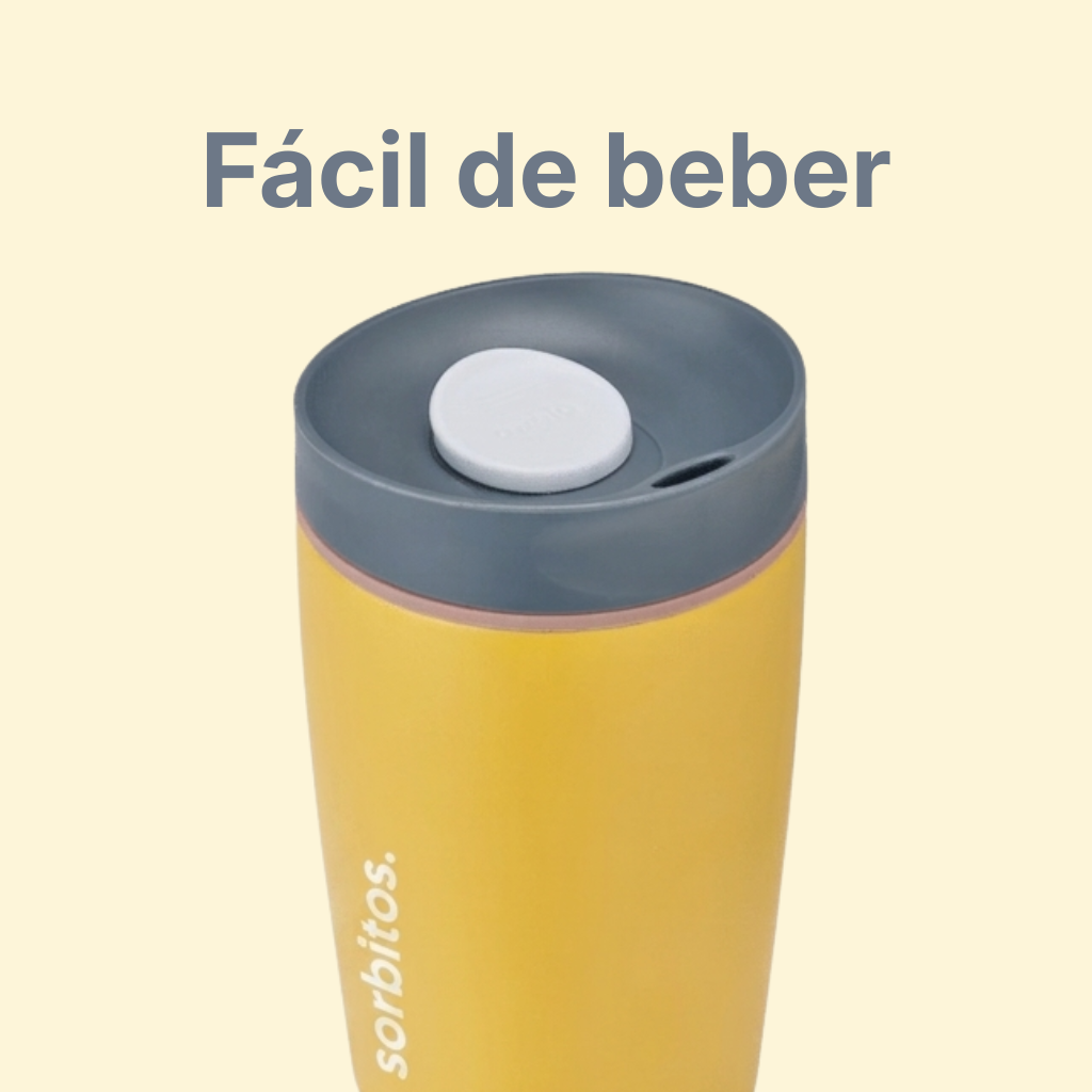 Sorbitos | Tumbler Térmico de Acero Inoxidable con Tecnología SmoothSip™