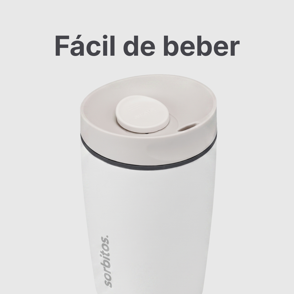 Sorbitos | Tumbler Térmico de Acero Inoxidable con Tecnología SmoothSip™