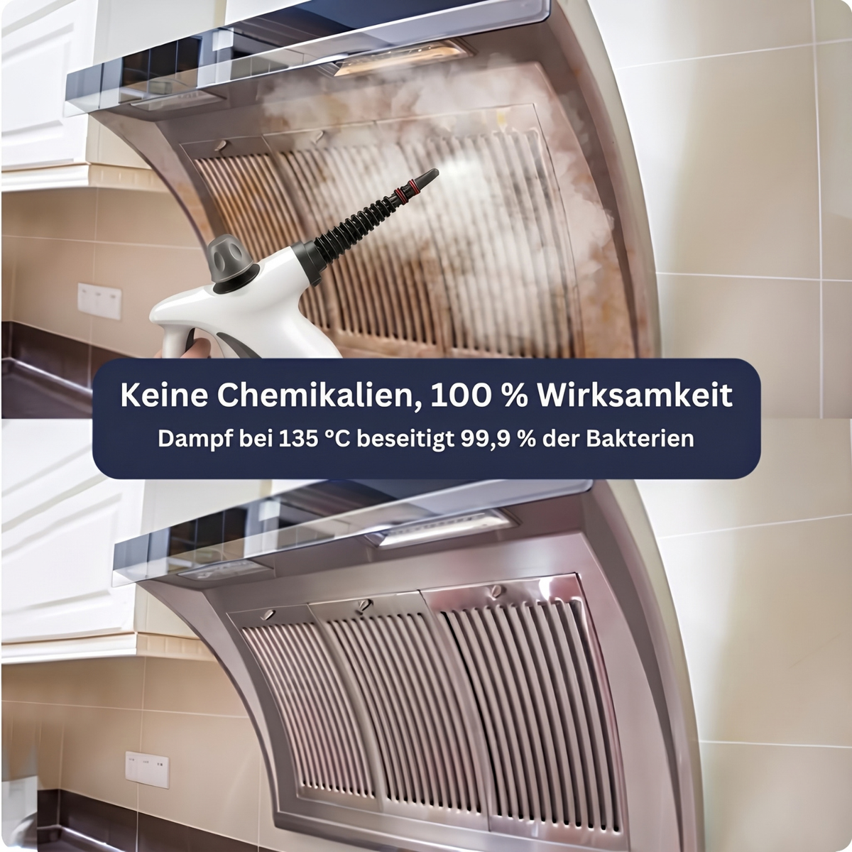 All-in-One Handdampfreiniger mit Druck
