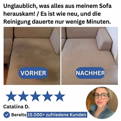 All-in-One Handdampfreiniger mit Druck