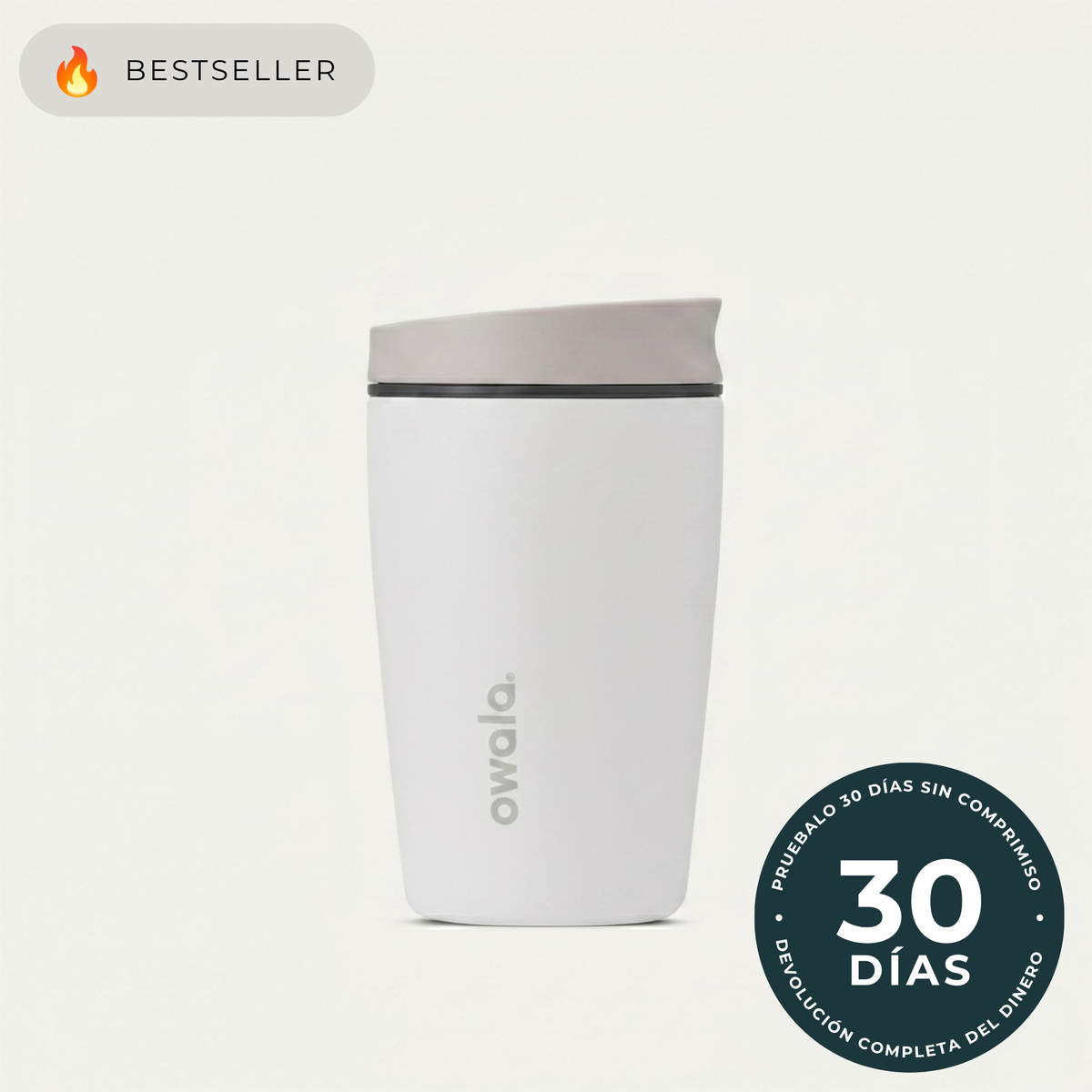 Owala | Tumbler Térmico de Acero Inoxidable con Tecnología SmoothSip™
